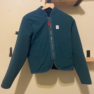 Topo Designs Women's Sherpa Jacket - Pond Blue (Teal)